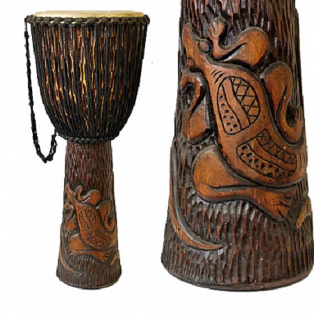 Этнические барабаны джембе и Бубны