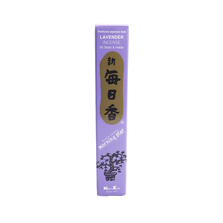 Японские благовония MS Lavender 50 палочек с подставкой