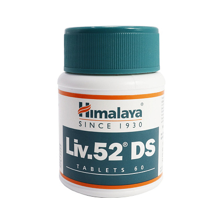 Liv-52 DS Himalaya Лив 52 лечение печени 60таб
