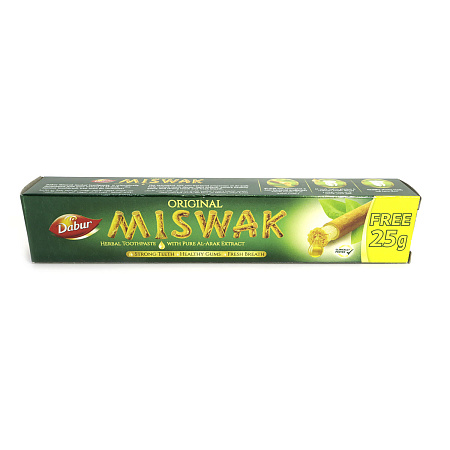 Зубная паста гель Miswak с экстрактом дерева Аль Арак 75гр