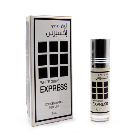 Масло парфюмерное AL REHAB White oudy Express мужской аромат 6ml 