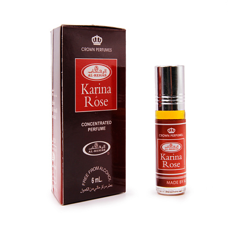 Масло парфюмерное AL REHAB Karina Rose женский аромат 6ml
