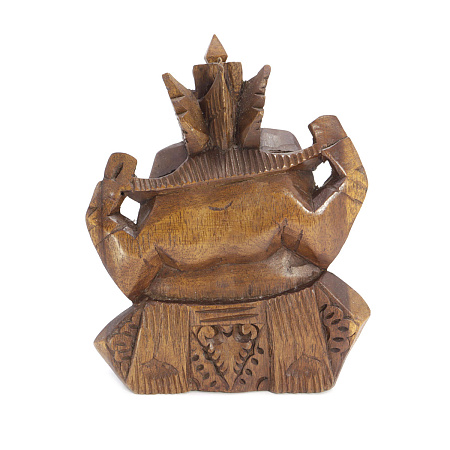 Сувенир из дерева Ганеш 18,5см символ достижения цели, процветания и изобилия