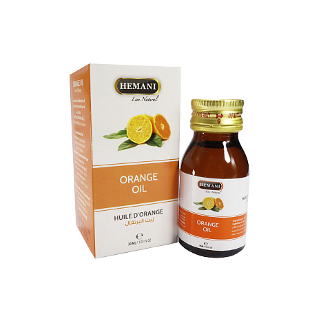 Арабское Масло HEMANI Orange oil Апельсин косметическое 30мл  