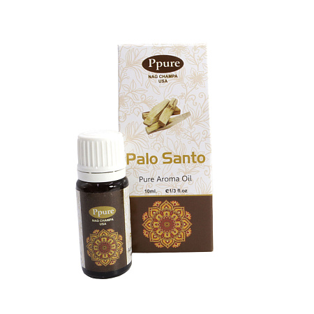 Масло Ppure PALO SANTO 10мл уп-4шт Пало Санто ароматическое масло для аромаламп 