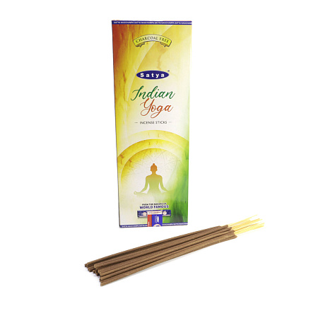 Благовония Satya Hexa Indian Yoga Индийская Йога аромапалочки уп-6шт SH-INY