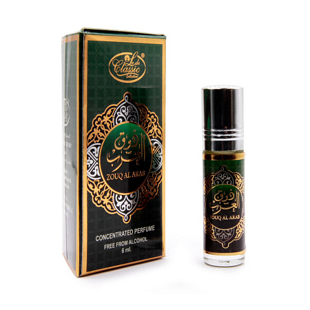 Масло парфюмерное AL REHAB Zouq Al arab мужской аромат 6ml 
