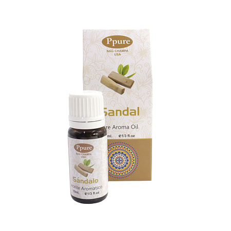 Масло Ppure SANDAL 10мл уп-4шт Сандал ароматическое масло для аромаламп 