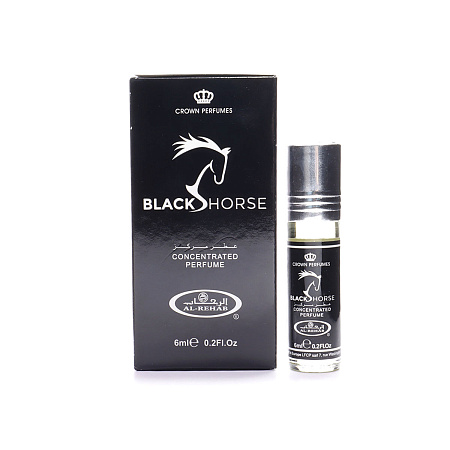 Масло парфюмерное AL REHAB Black Horse унисекс 6ml