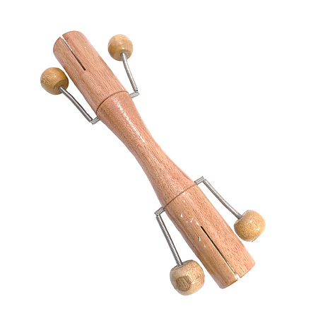Трещетка молоточек L-20см дерево Албезия, музыкальный инструмент