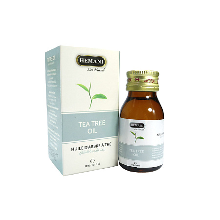 Арабское Масло HEMANI Tea Tree oil Чайное дерево косметическое 30мл  