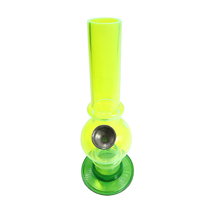 Бонг Acralik ZPB05 6 дюймов 15см пластик цвет Зеленый
