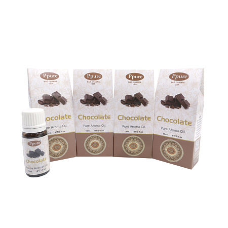 Масло Ppure CHOCOLATE 10мл уп-4шт Шоколад ароматическое масло для аромаламп 