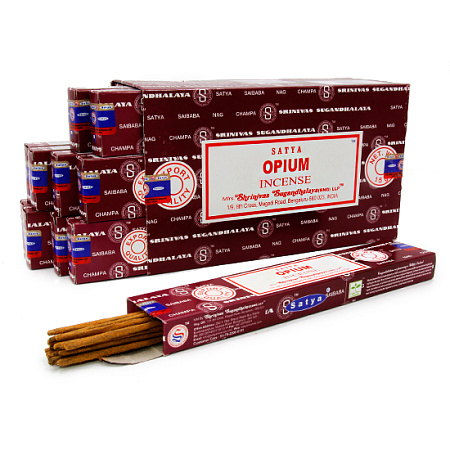 Благовония Satya B Opium Опиум 15gm уп-12шт