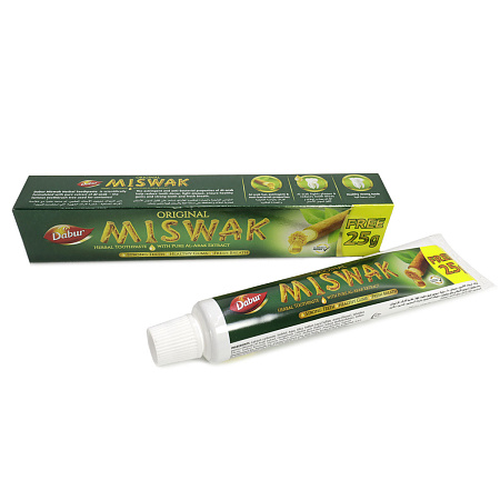 Зубная паста гель Miswak с экстрактом дерева Аль Арак 75гр