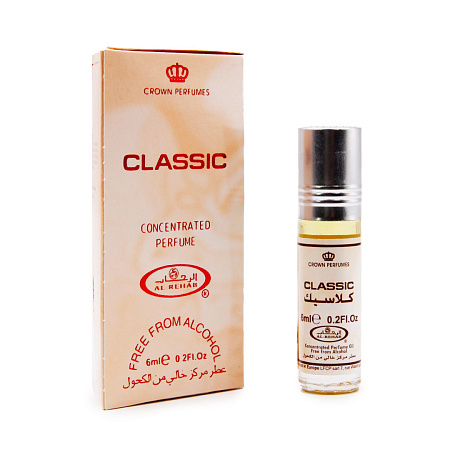 Масло парфюмерное AL REHAB Al Classic женский аромат 6ml 