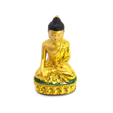 Статуэтка Будда под золото символ 10cm