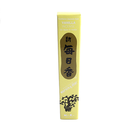 Японские благовония MS Vanilla 50 палочек с подставкой