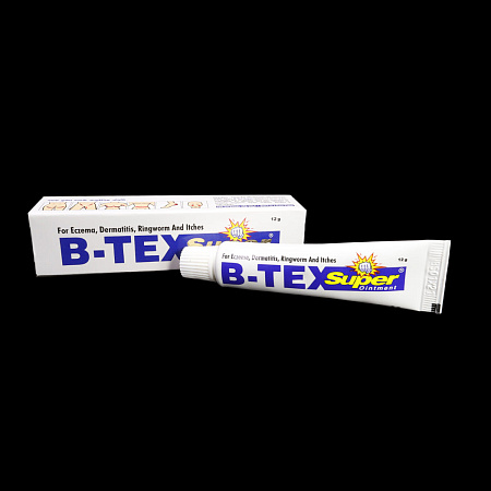 Мазь B-Tex-псориаз, экзема, дерматит, герпес, грибковые поражения ногтей и кожи