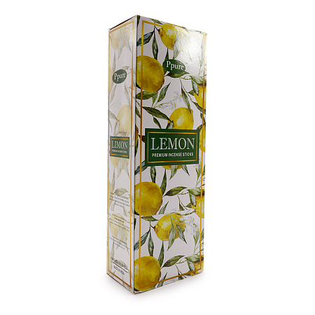 Благовония Ppure LEMON Лимон Hexa аромапалочки уп-6шт 