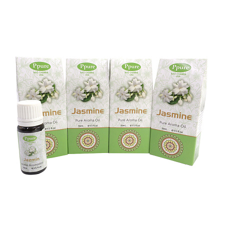 Масло Ppure JASMINE 10мл уп-4шт Жасмин ароматическое масло для аромаламп  