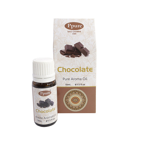 Масло Ppure CHOCOLATE 10мл уп-4шт Шоколад ароматическое масло для аромаламп 