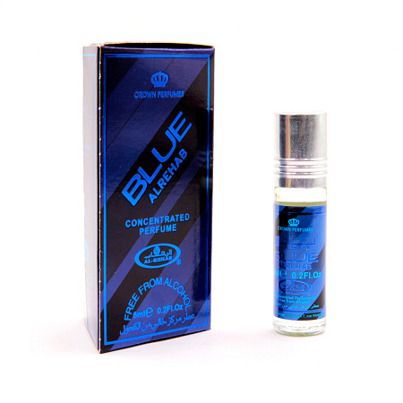 Масло парфюмерное AL REHAB Blue мужской аромат 6ml 