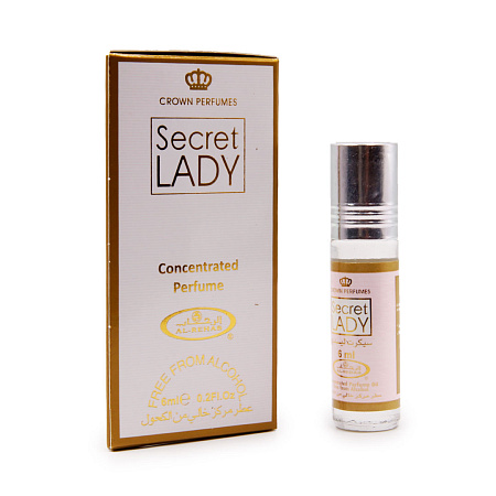 Масло парфюмерное AL REHAB Secret Lady женский аромат 6ml 